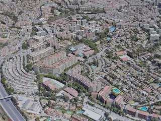 Marbella City, Spain (2023) 3D Model preview