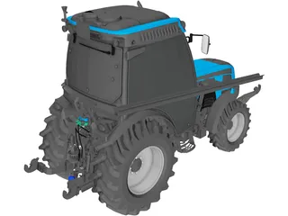 Landini REX 4 GT 3D Model preview