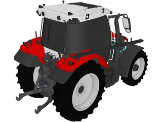 Massey Ferguson MF 5S 3D Model preview