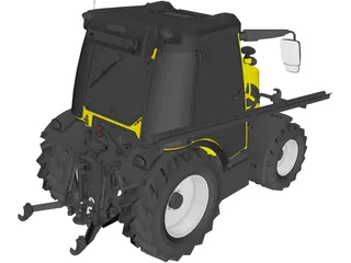 Rigitrac SKE 50 Electric 3D Model preview