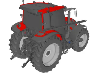 Valtra A Series 3D Model preview