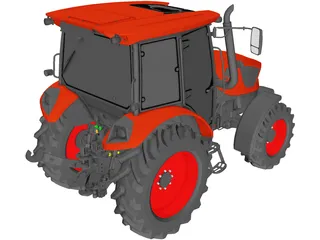 Zetor Major CL 3D Model preview