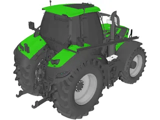 Deutz-Fahr Series 7 TTV HD 3D Model preview