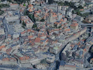 Lausanne City, Switzerland (2024) 3D Model preview