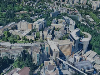 Portland City, OR, USA (2024) 3D Model preview