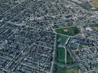 Toledo City, OH, USA (2024) 3D Model preview