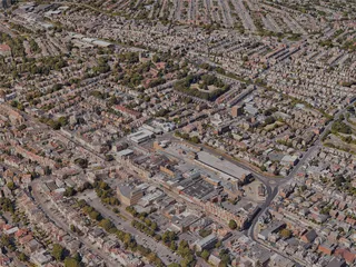 Bournemouth City, UK (2023) 3D Model preview