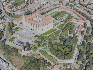 Bratislava City, Slovakia (2023) 3D Model preview