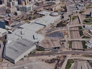 Dallas City, TX, USA (2024) 3D Model preview