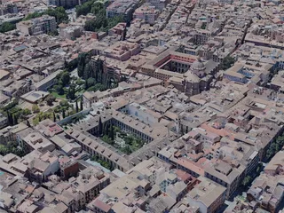 Granada City, Spain (2023) 3D Model preview