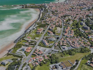 Biarritz City, France (2023) 3D Model preview