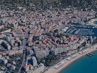 Cannes City, France (2024) 3D Model preview