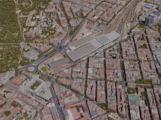Madrid City, Spain (2023) 3D Model preview