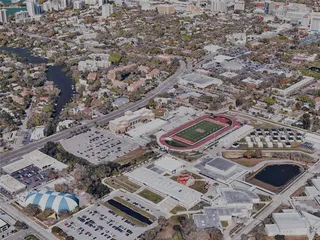 Sarasota City, FL, USA (2024) 3D Model preview