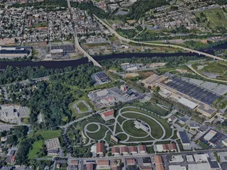 Allentown City, USA (2023) 3D Model preview