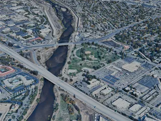 Bakersfield City, USA (2024) 3D Model preview