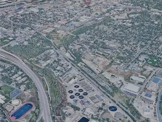 Colorado Springs City, USA (2024) 3D Model preview