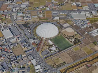 Izumo City, Japan (2024) 3D Model preview