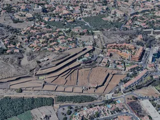 Puerto de la Cruz City, Spain (2024) 3D Model preview