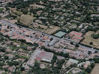 Saint-Tropez City, France (2022) 3D Model preview