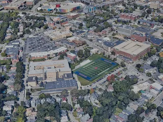 Rochester City, USA (2023) 3D Model preview