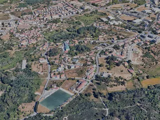Viseu City, Portugal (2023) 3D Model preview