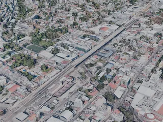 Acapulco City, Mexico (2022) 3D Model preview