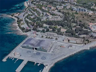 Ajaccio City, France (2023) 3D Model preview