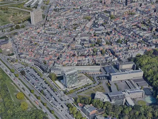 Antwerp City, Belgium (2022) 3D Model preview