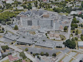 Limoges City, France (2022) 3D Model preview