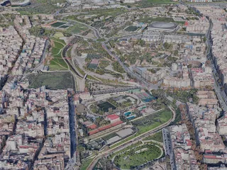 Palma City, Spain (2023) 3D Model preview