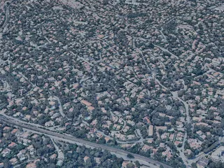Saint-Raphael City, France (2023) 3D Model preview