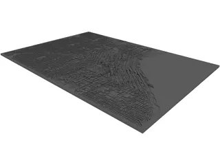 Seattle City 3D Model preview