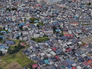 Aomori City, Japan (2023) 3D Model preview