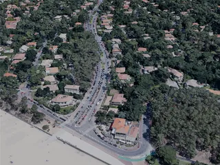 Arcachon City, France (2022) 3D Model preview