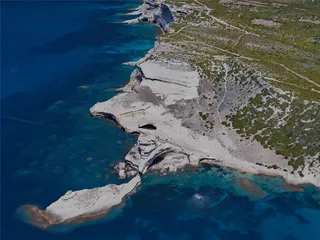 Bonifacio City, France (2022) 3D Model preview