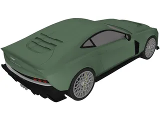 Aston Martin Valour (2023) 3D Model preview