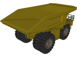 CAT 795 3D Model preview
