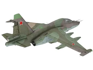 Sukhoi Su-25 Frogfoot 3D Model preview