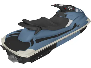 Yamaha WaveRunner FX HO 3D Model preview