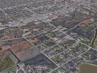 Abilene City, TX, USA (2023) 3D Model preview