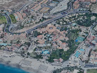 Adeje City, Spain (2023) 3D Model preview