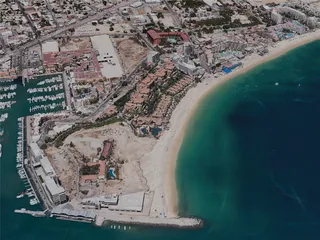 Cabo San Lucas City, Mexico (2023) 3D Model preview