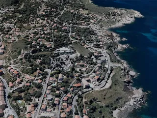Calvi City, France (2023) 3D Model preview
