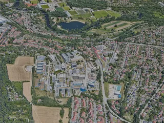 Jena City, Germany (2022) 3D Model preview