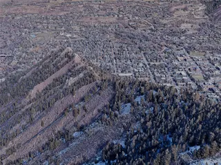 Aspen City, CO, USA (2022) 3D Model preview