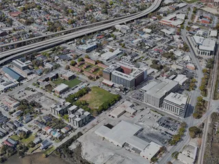 Charleston City, SC, USA (2023) 3D Model preview