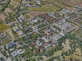 Erfurt City, Germany (2022) 3D Model preview