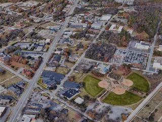 Fayetteville City, NC, USA (2022) 3D Model preview