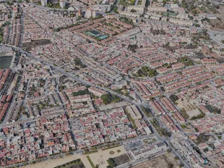 Jerez de la Frontera City, Spain (2023) 3D Model preview